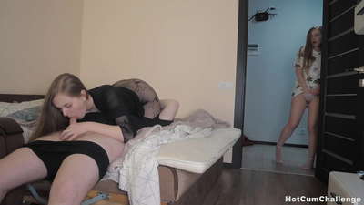 Tabu! Ech kommen wann ech kucken, datt de Papp d'Mamm feckt!